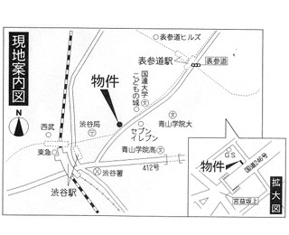 青山ジョイントビル・地図｜東京都心の投資用ビル・マンション・アパート等事業用物件の株式会社アライブ