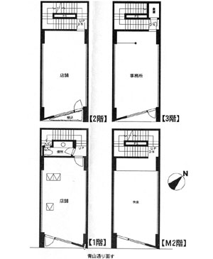 青山ジョイントビル・図面｜東京都心の投資用ビル・マンション・アパート等事業用物件の株式会社アライブ
