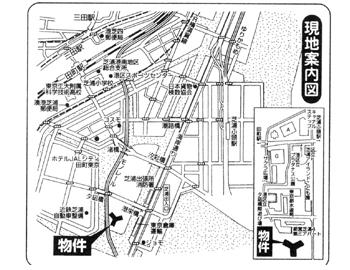 「芝浦アイランドケープタワー」（港区芝浦４）地図｜東京都心の投資用ビル・マンション・アパート・土地等事業用物件の株式会社アライブ