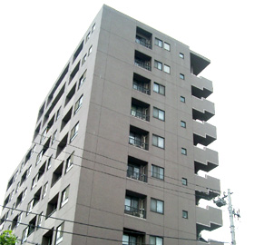 「銀座７丁目マンション」（中央区銀座７）外観｜東京都心の投資用ビル・マンション・アパート・土地等事業用物件の株式会社アライブ